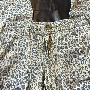 Pilcro Cheetah Print pants
